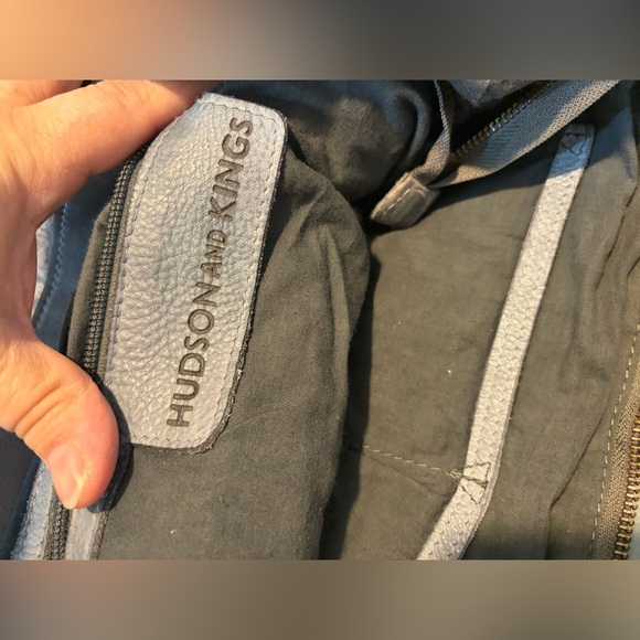 Hudson and kings basket weave leather in Arthracie bag - Picture 6 of 11